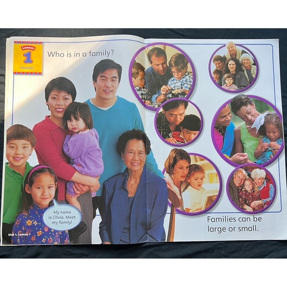 SCOTT FORESMAN Unit 1-6 Lot Social Studies GIANT Classroom Size 16x24 Books - Picture 6 of 16